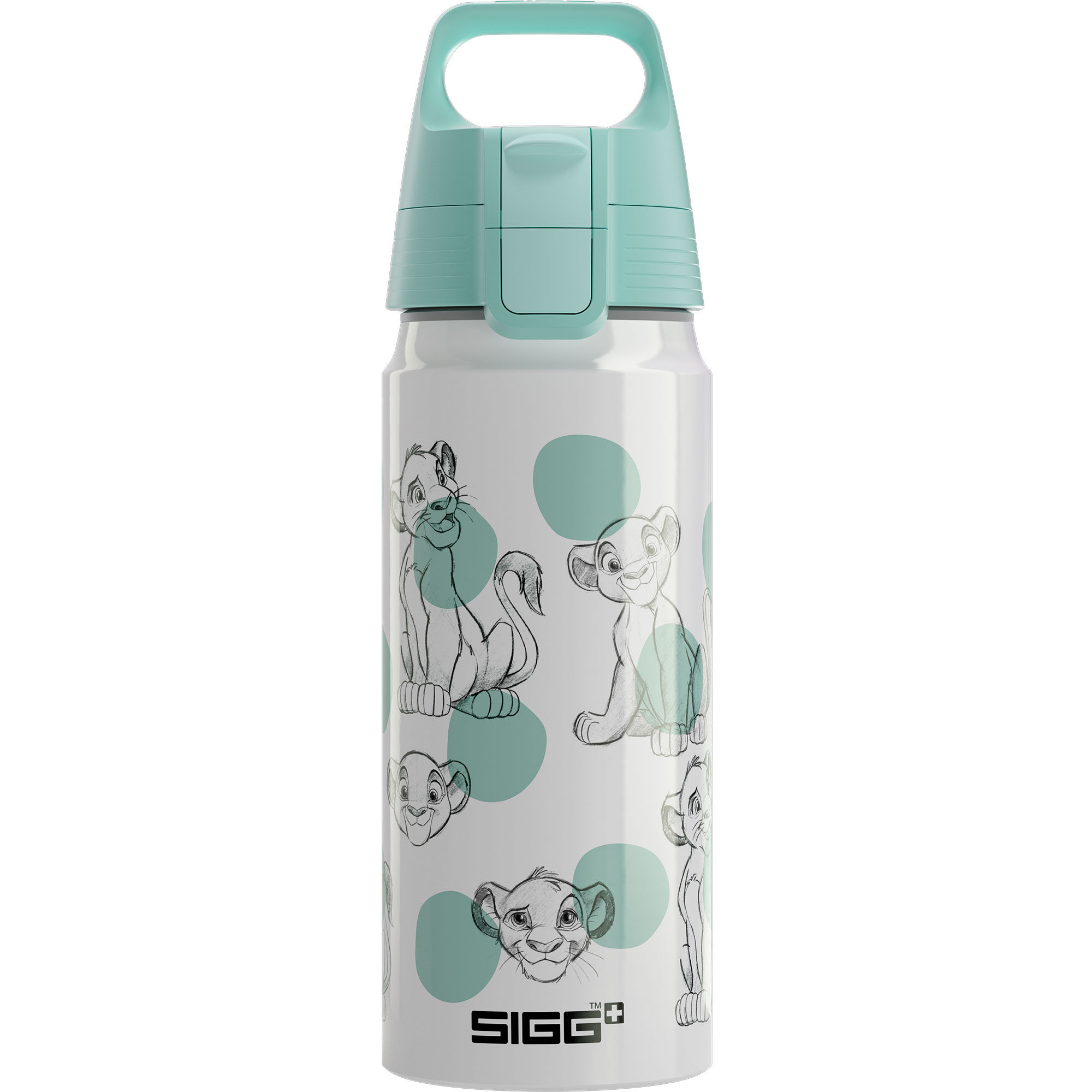 Sigg Disney Wmb One Termoflaske 06 Liter Simba Og Nala  7630135606018