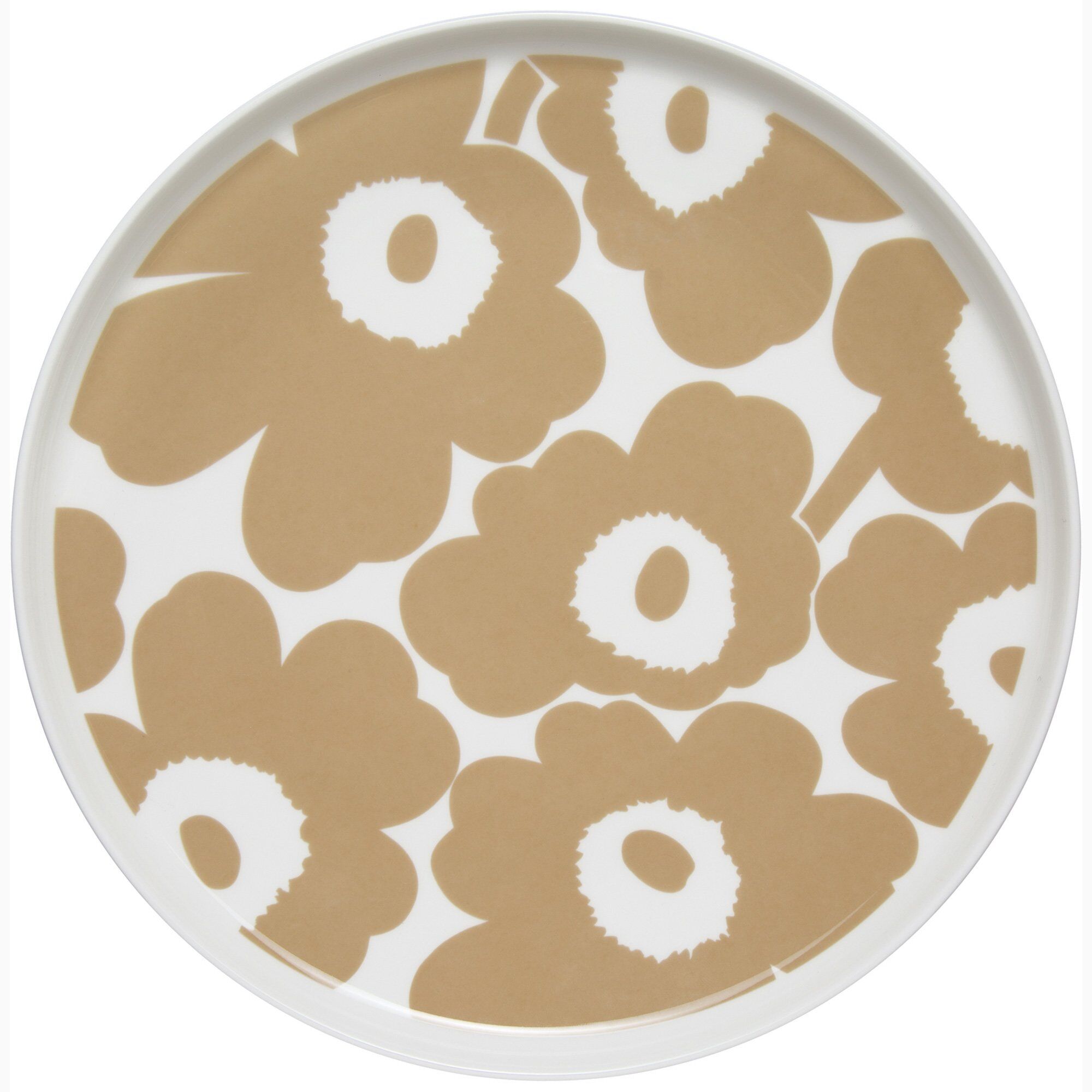 Unikko Tallerken 25 Cm Hvid  6411254662915