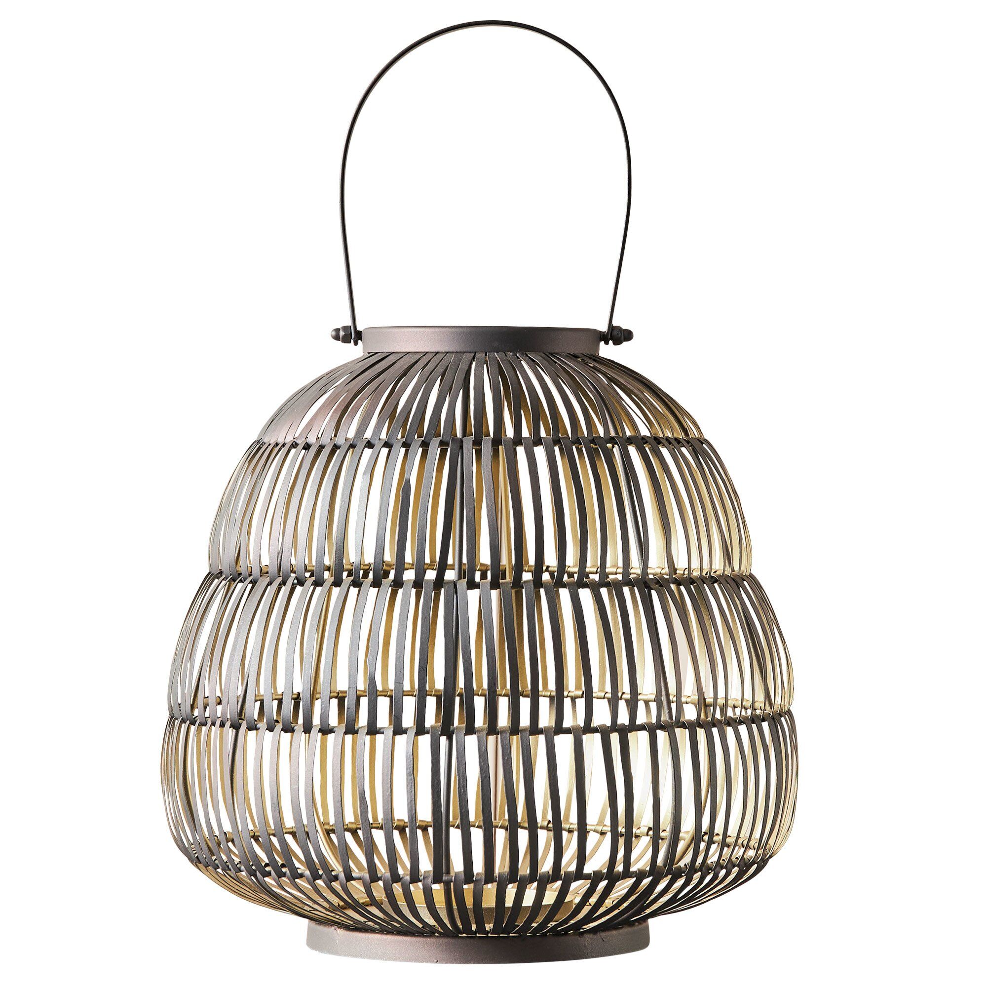 Raito Lanterne Medium 33 X 33 Cm Kobberbrun  5713524039344